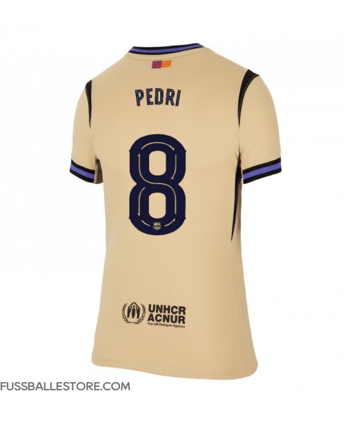 Günstige Barcelona Pedri Gonzalez #8 Auswärtstrikot Damen 2025-26 Kurzarm Günstige Barcelona Pedri Gonzalez #8 Auswärtstrikot Damen 2025-26 Kurzarm